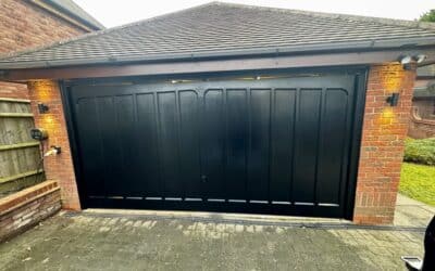 Double Garage Door Transformation in Bromsgrove