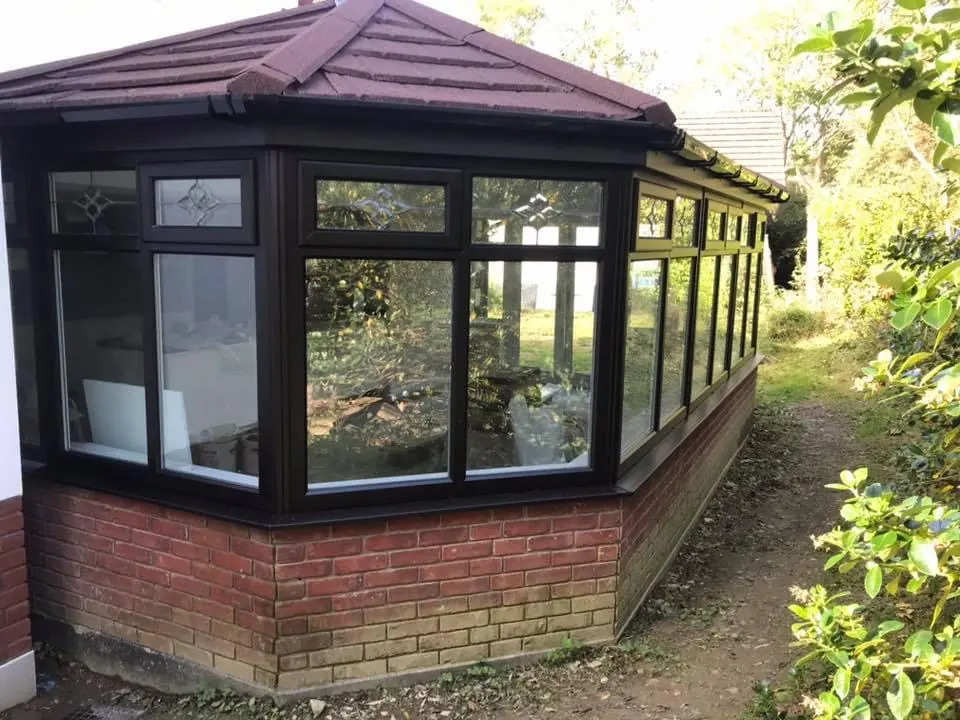 upvc conservatory spraying